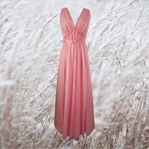 Vintage Late 50's/Early 60's Pink Nylon Negligee